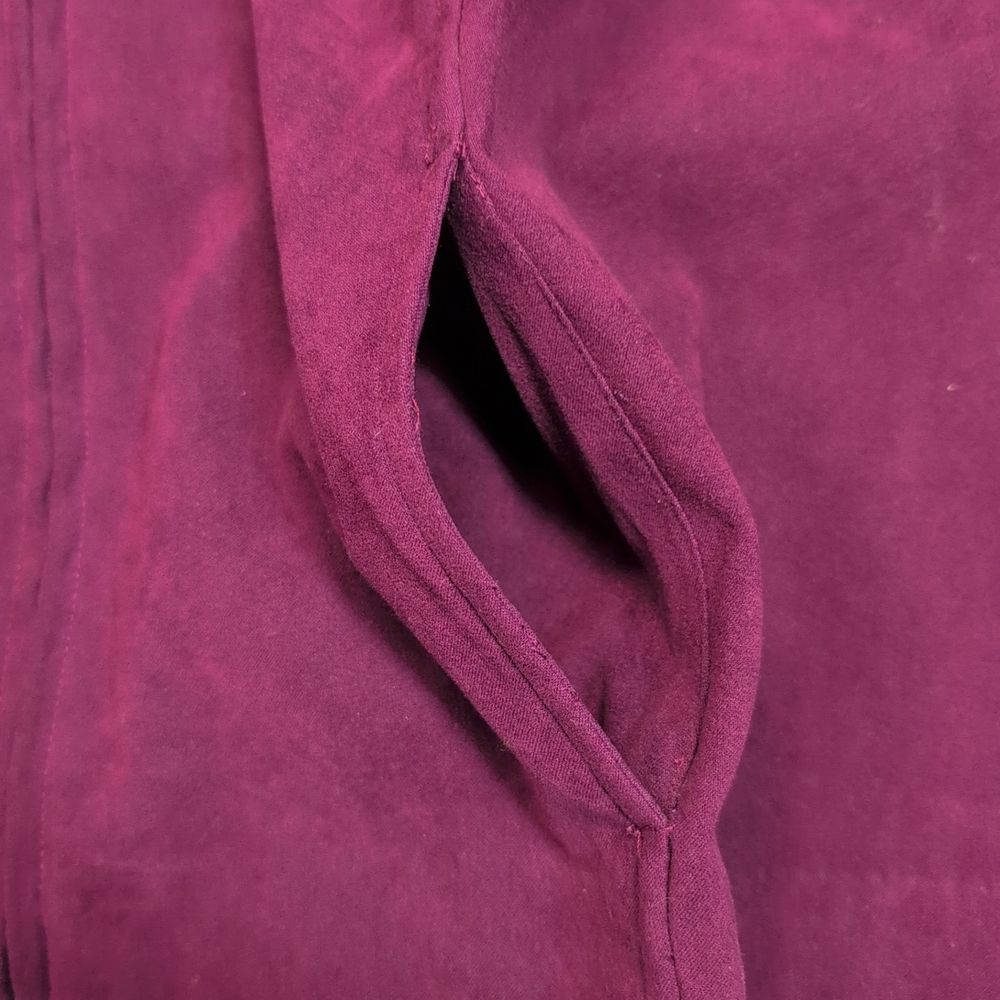 Vintage Southern Lady Jacket Womens 20 Zip Up Lightweight Coat Pockets‎ Soft - Picture 10 of 11